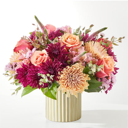 Berry Cobbler Bouquet with Ivory Vase –  Depot Des Fleurs, Montreal PQ