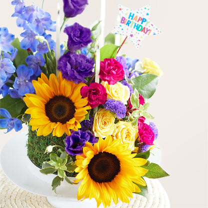 Star of the Day Floral Cake –  Depot Des Fleurs, Montreal PQ