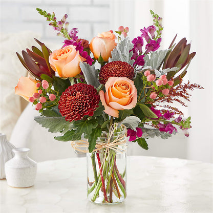 Moody Hues Bouquet –  Depot Des Fleurs, Montreal PQ