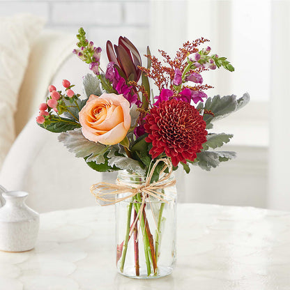 Moody Hues Bouquet –  Depot Des Fleurs, Montreal PQ