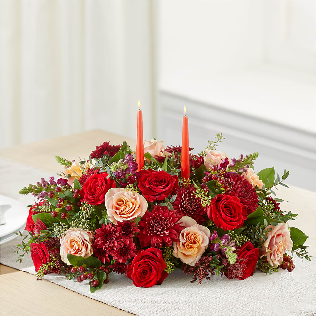 Most Thankful Centerpiece –  Depot Des Fleurs, Montreal PQ
