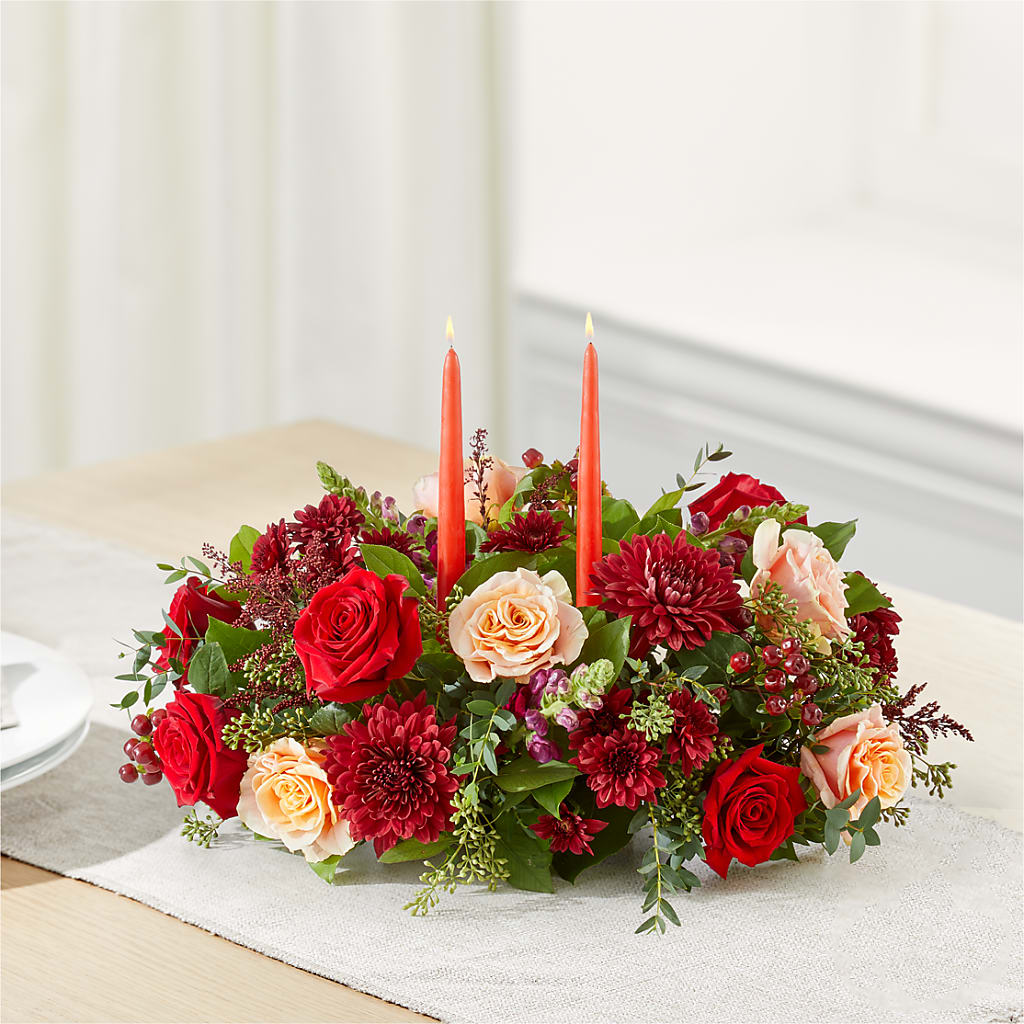 Most Thankful Centerpiece –  Depot Des Fleurs, Montreal PQ