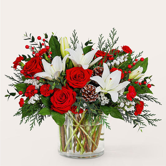 Best in Snow Bouquet –  Depot Des Fleurs, Montreal PQ