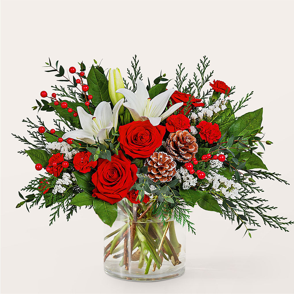 Best in Snow Bouquet –  Depot Des Fleurs, Montreal PQ