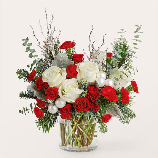 Trimming the Tree Bouquet –  Depot Des Fleurs, Montreal PQ