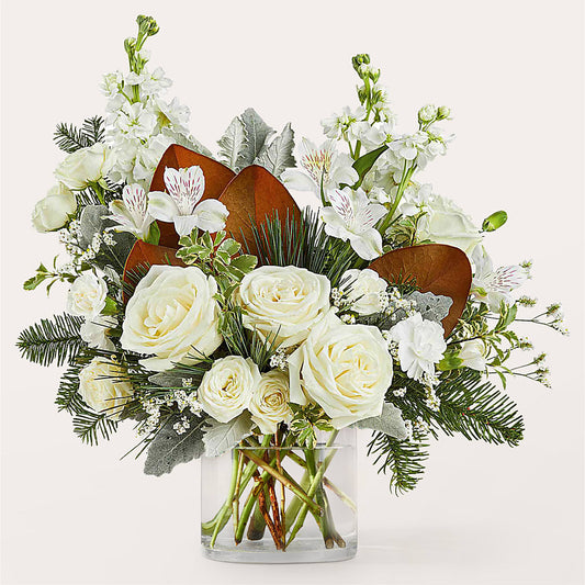 Fresh Snowfall Bouquet –  Depot Des Fleurs, Montreal PQ