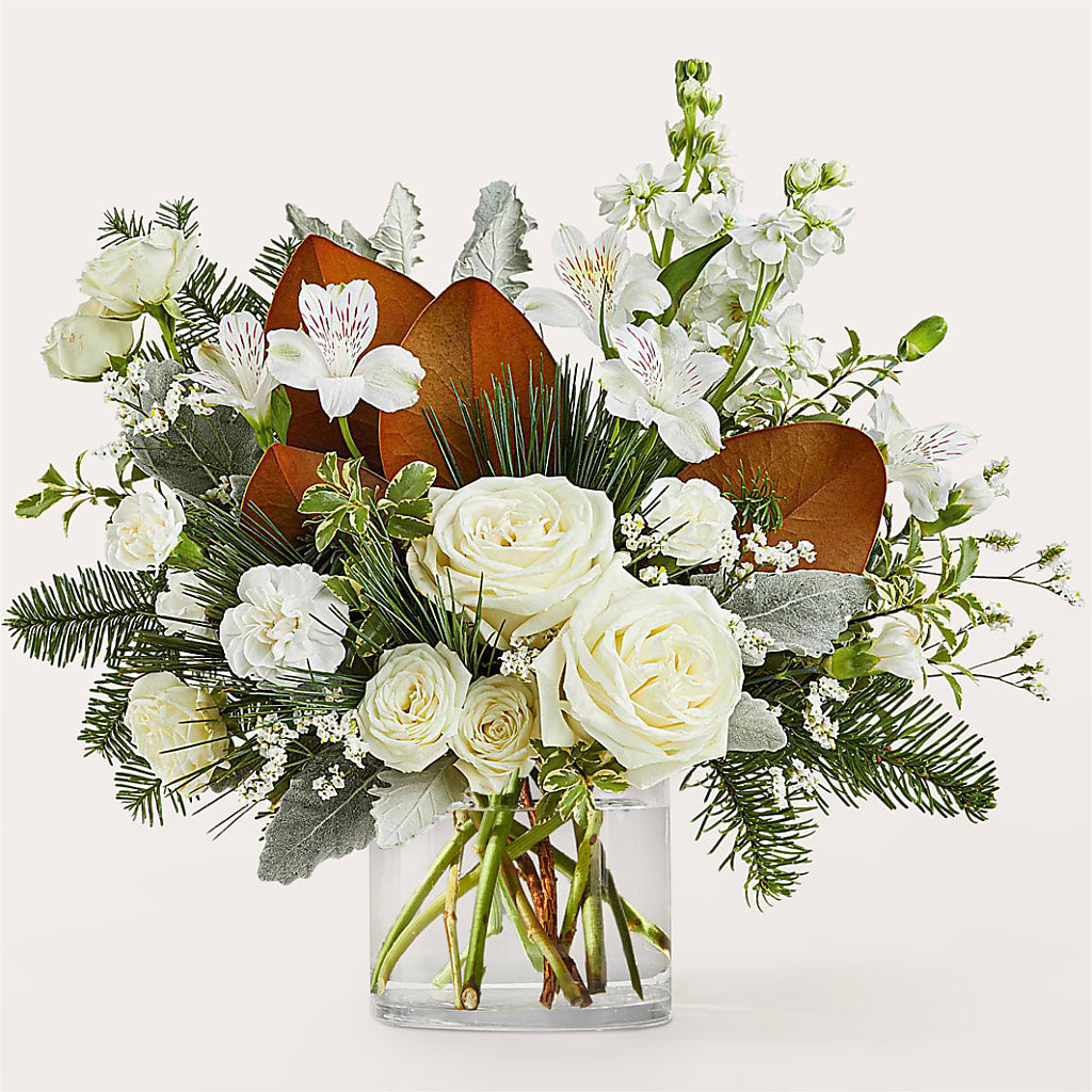 Fresh Snowfall Bouquet –  Depot Des Fleurs, Montreal PQ