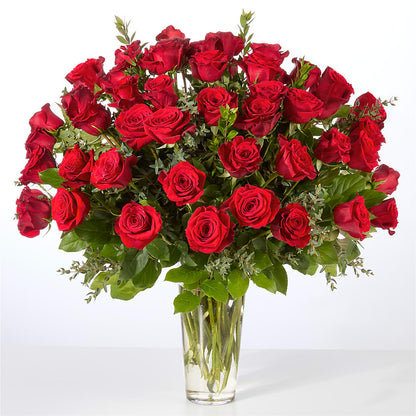 Forever Yours Fifty Stem Red Rose Bouquet –  Depot Des Fleurs, Montreal PQ
