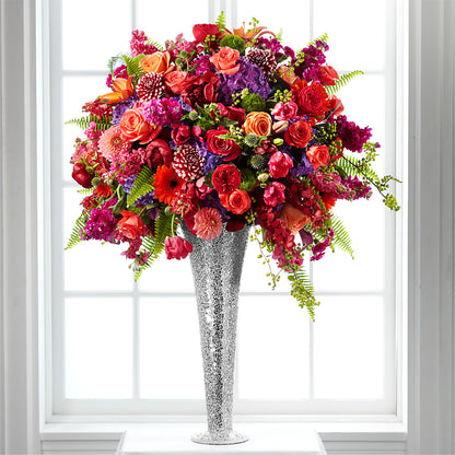 Flower Jeweled Arrangement –  Depot Des Fleurs, Montreal PQ
