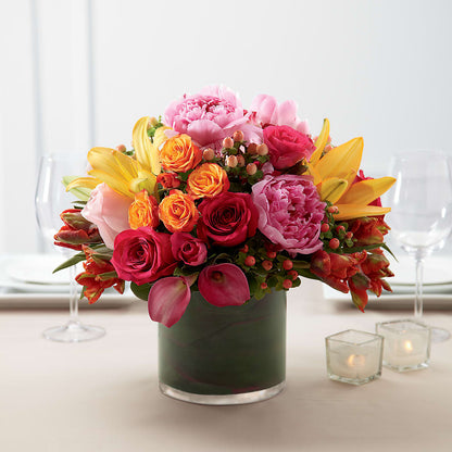 Color Mix Arrangement –  Depot Des Fleurs, Montreal PQ