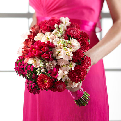 Pink Effervescence Bouquet –  Depot Des Fleurs, Montreal PQ