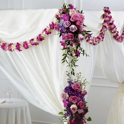 Color & Light Chuppah Decor –  Depot Des Fleurs, Montreal PQ