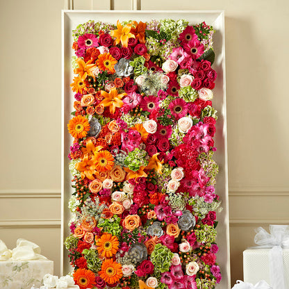 Fresh Picked Floral Wall –  Depot Des Fleurs, Montreal PQ