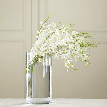 White Dendrobium Bouquet –  Depot Des Fleurs, Montreal PQ